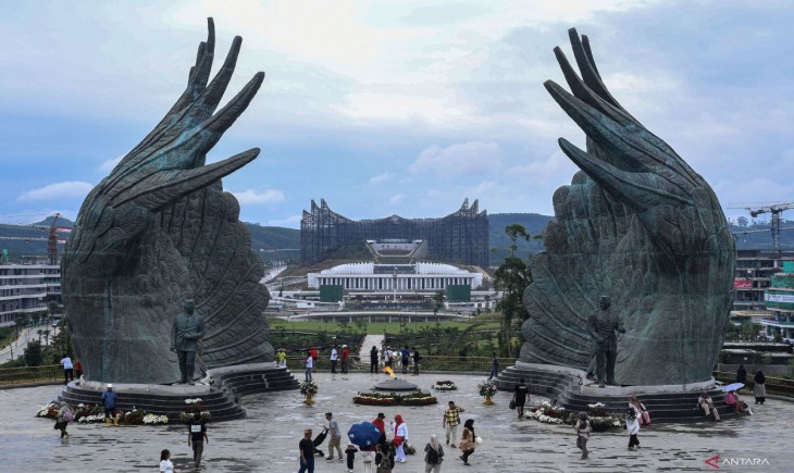 Masyarakat bisa kunjungi IKN tanpa biaya. (Foto : Antara)