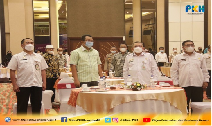 Foto : Kementerian Pertanian Mengukuhkan Kader Siaga Rabies (KASIRA) Tahun 2022.