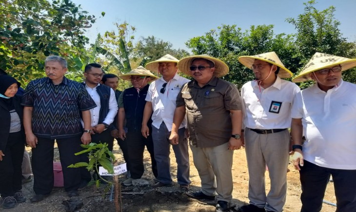 Kegiatan bertajuk "Brawijaya Agro Science (BAS)" di Desa Kedak Kecamatan Semen Kabupaten Kediri (9/9).