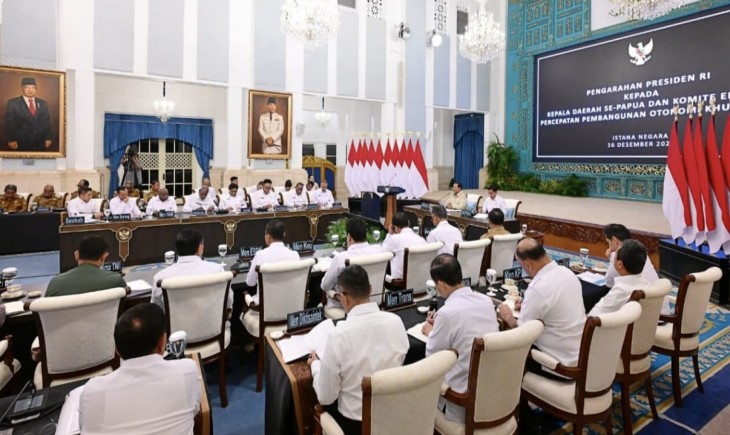 Presiden Prabowo Tegaskan Swasembada Pangan Papua, Mentan Amran Targetkan Cetak 100 Ribu Hektare Sawah. (Foto: dok. Kementan)