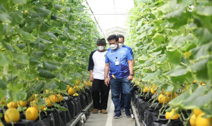 Foto : Mentan dan Menkop UKM Dorong Program Korporatisasi Usaha Mikro, Kecil, dan Menengah (UMKM) Indonesia Diterapkan Dalam Sektor Pertanian.