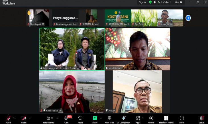Ngobrol Asyik Penyuluhan (Ngobras) Volume 36, Selasa (21/10/2025). (Foto: dok. Kementan)