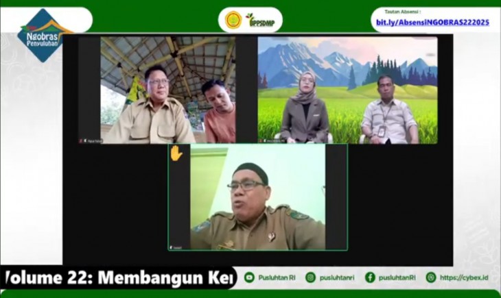 Ngobrol Asyik Penyuluhan (Ngobras) Volume 22 yang dilaksanakan pada Selasa, 15 Juli 2025. (Foto: dok. Kementan)