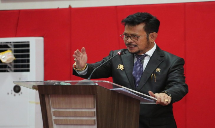Foto : Menteri Pertanian Syahrul Yasin Limpo.