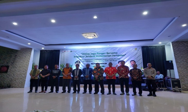 Foto : Kementan Pastikan Ketahanan Pangan Kawasan Pulau Buton.