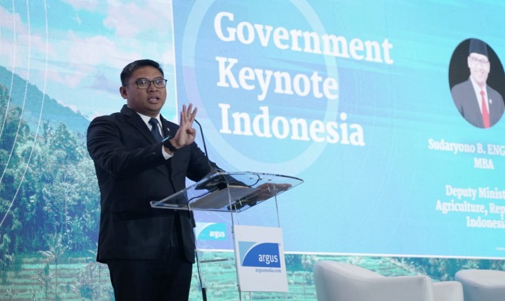 Wamentan, Sudaryono mengungkapkan berdasarkan data Badan Pusat Statistik (BPS) hingga April 2025, produksi gabah nasional mencapai 13,9 juta ton. (Foto: dok. Kementan)