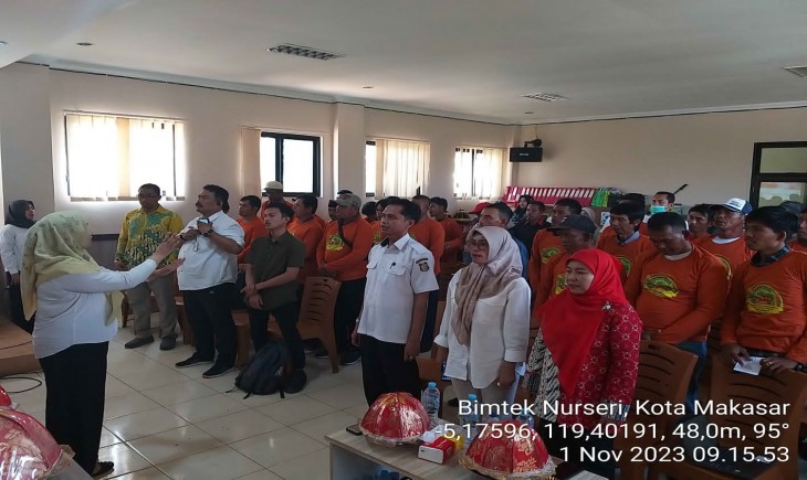 Ditjen Hortikultura dalam persiapan tanam aneka sayuran untuk TA 2024, telah melakukan Bimtek Nurseri. (Dok. Kementan)