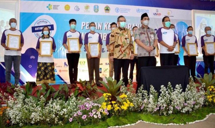 Foto : Kementan Peringati Pekan Kesadaran Antimikoba Sedunia atau World Antimicrobial Awareness Week (WAAW).