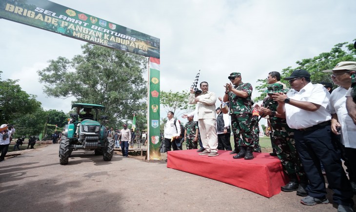 Mentan Andi Amran Sulaiman optimistis swasembada pangan yang digagas Presiden Prabowo Subianto dapat direbut kembali. (Foto: Dok. Kementan)
