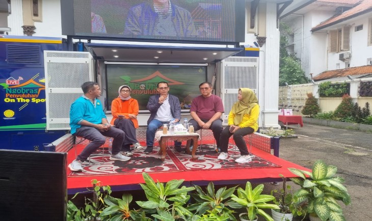 BPPSDMP mengadakan Ngobrol Asik Penyuluhan (Ngobras) On The Spot (OTS), yang dilaksanakan di Museum Tanah dan Pertanian, Bogor secara live pada Minggu (20/04/ 2025). (Foto: dok. Kementan)