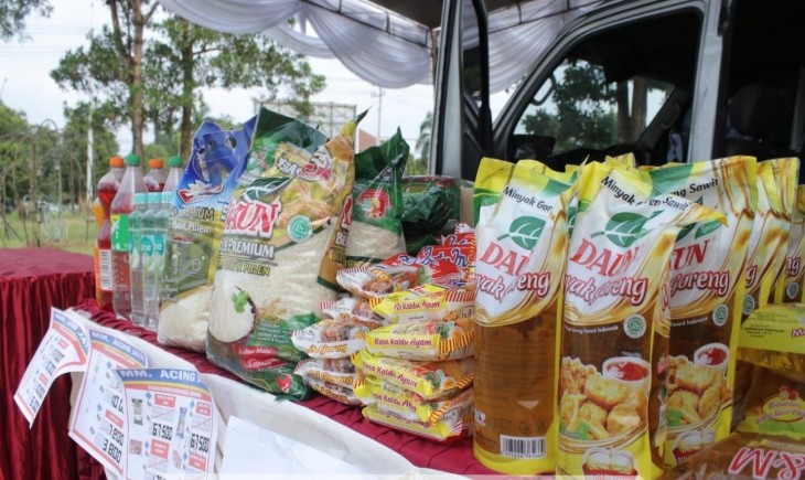 Pemkab Belitung, Provinsi Kepulauan Bangka Belitung, menggelar Gerakan Pangan Murah (GPM) secara serentak di empat kecamatan.