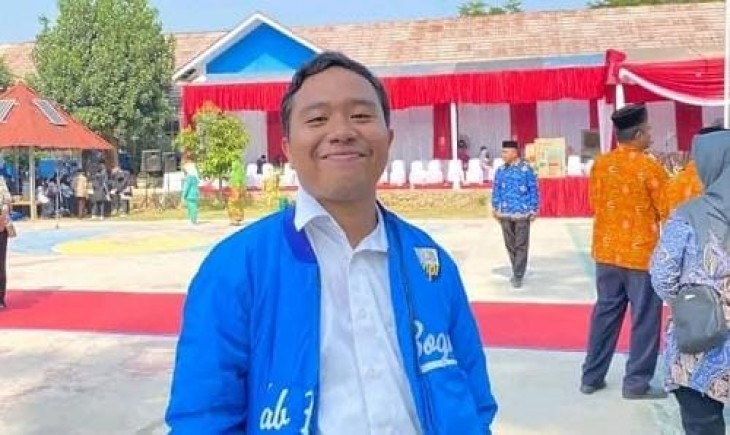 Bendahara DPK KNPI Kecamatan Kemang, Alwy Aspari. (Egi/PanganNews.id)