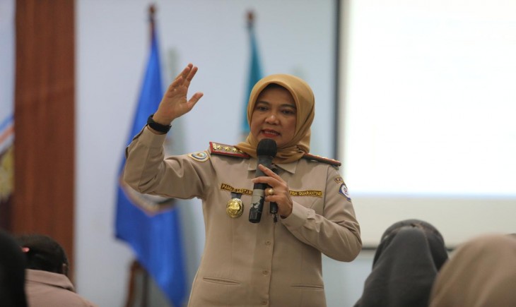 Kepala Badan Karantina Ikan, Pengendalian Mutu dan Keamanan Hasil Perikanan (BKIPM), Pamuji Lestari. (Foto Humas dan Prokopim KKP)