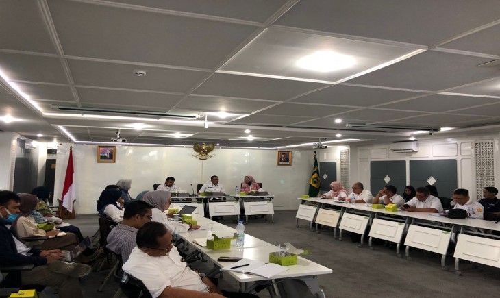 Foto : Pertemuan yang dilaksanakan dengan District Coordination Team (DCT) Kab. Bogor.