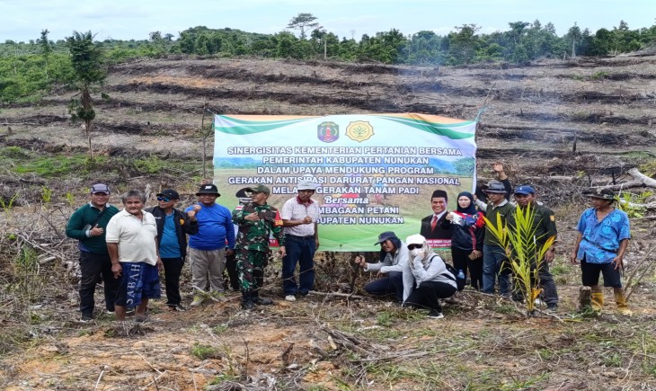 Kementan telah menempuh sejumlah langkah untuk meningkatkan produksi beras guna mencapai target produksi 35 juta ton pada 2024. (Foto: Dok. Kementan)