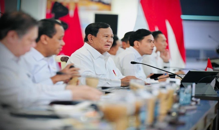Sidang Kabinet Paripurna bertema “2 Tahun Pertama Pemerintahan: Kerja Nyata untuk Negeri”, Rabu (21/10).