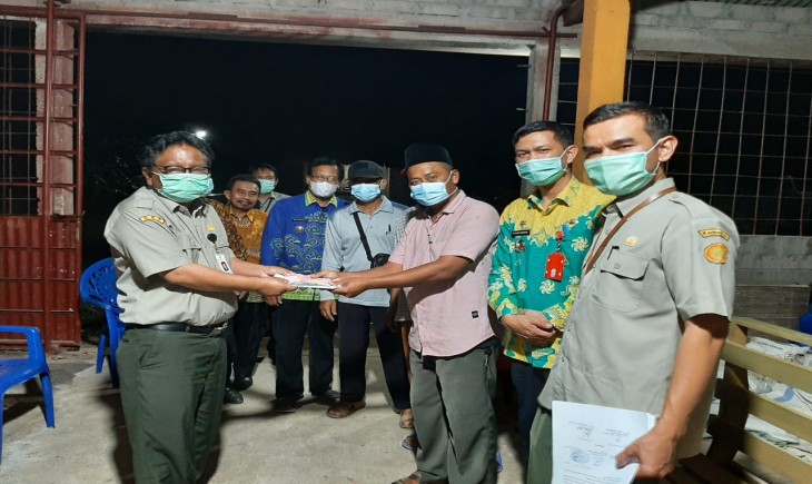 Foto : Kementan Bantu Serap Gabah Petani.