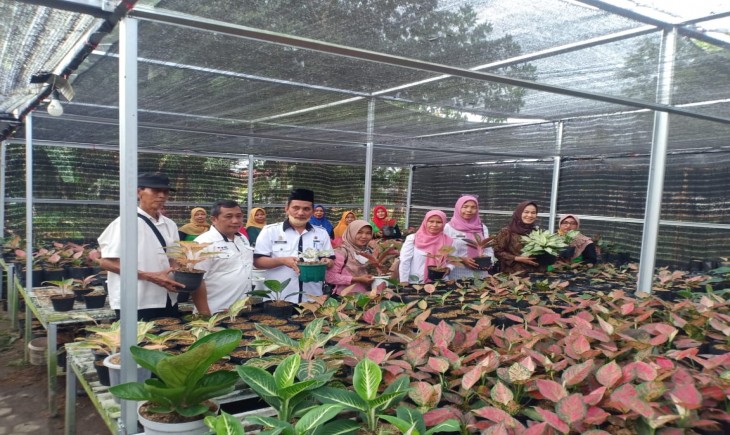 Foto : Pengembangan Kampung Florikultura.