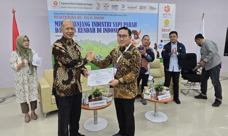 Dirjen Agung Suganda Ungkap Strategi Kementan untuk Swasembada Susu dan Pengembangan Industri Sapi Perah Nasional. (Foto: Dok. Kementan)