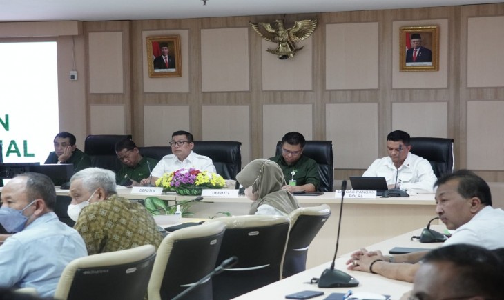 Bapanas menggelar Rembug Pangan untuk pastikan stok pangan terpenuhi. (Bapanas)