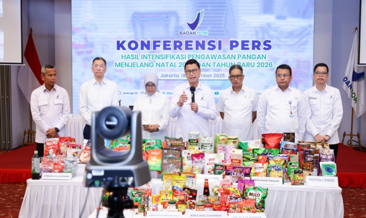 BPOM ungkap jalur perbatasan dan e-commerce jadi sarang peredaran pangan ilegal. (Foto: BPOM)
