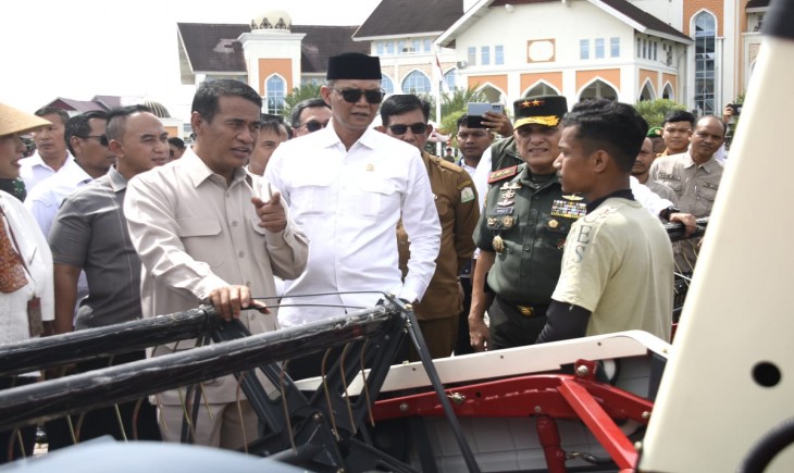 Kementan membentuk 66 Brigade Swasembada Pangan (Brigade Pangan) di Provinsi Aceh untuk melaksanakan program Optimasi Lahan (Oplah) pertanian. (Foto: Dok. Kementan)