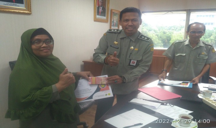 Pemberian Dana Pensiun Koperasi kepada Purnabhakti