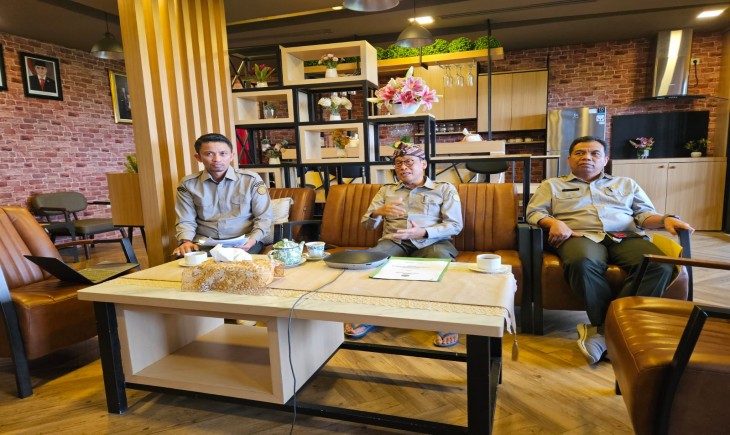 Plt. Kepala BPPSDMP, Kementan, Dedi Nursyamsi saat Konferensi Pers secara online dalam rangka TOT 'Peningkatan Produksi Padi di Musim Kemarau', Jakarta, Senin (22/7/24). (Dok. Kementan)