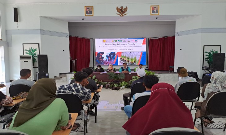 SMK-PPN Banjarbaru menggelar pelatihan atau Advanced Training dengan Tema “Pengenalan Kultur Jaringan dan Budidaya Jamur”, bagi wirausahawan muda. (Dok. Kementan)