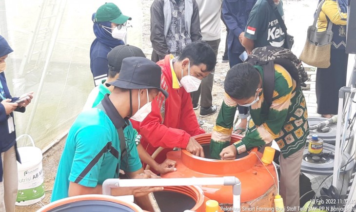 Foto : Pelatihan Smart Farming.