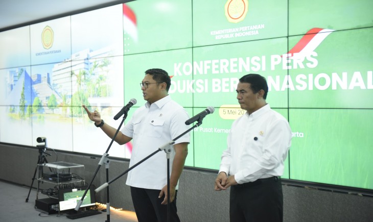 Menteri Pertanian Andi Amran Sulaiman dan Wakil Menteri Pertanian Sudaryono. (Foto: dok. Kementan)