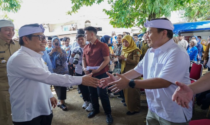 Ketua DPRD Kota Bogor Dampingi Menko PM di Soft Launching Sentra Cipta Mandiri. (Foto: dok. Kementan)