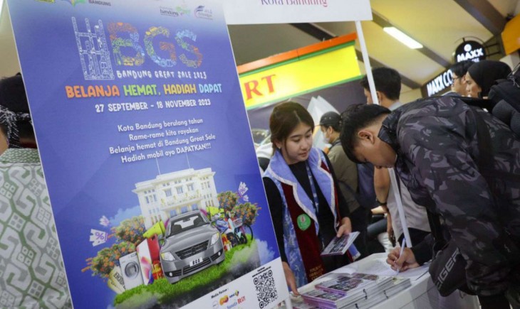 Bandung Great Sale 2023 digelar untuk tingkatkan perekonomian. (Pemkot Bandung)