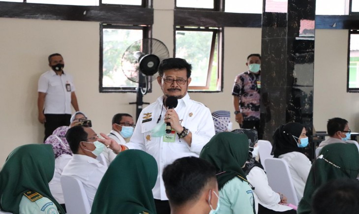 Foto : Menteri Pertanian Syahrul Yasin Limpo.