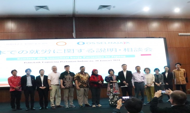 Foto: Kementan Gandeng Dunia Usaha Ajak Mahasiswa Polbangtan/PEPI Berkarir di Jepang