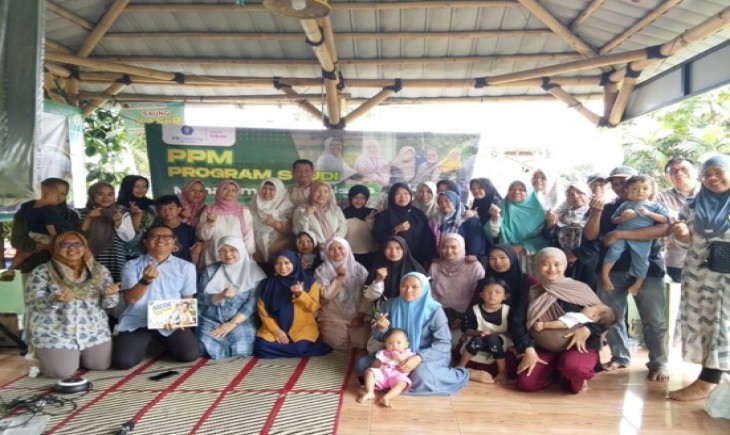 Kegiatan Pengabdian kepada Masyarakat Terpusat dan Terpadu di Kelurahan Mulyaharja, Kota Bogor, Minggu (25/10).