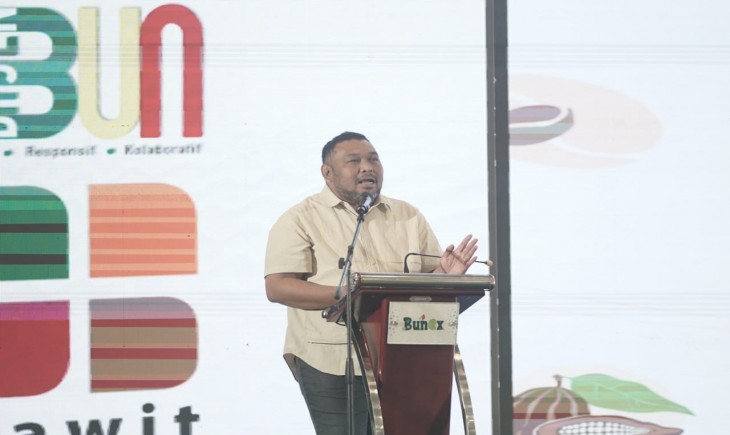 Dirjen BUN, Andi Nur Alam Syah mengapresiasi atas partisipasi seluruh pelaku usaha perkebunan pada penyelenggaraan kegiatan Perkebunan Indonesia Expo (Bunex) 2023.