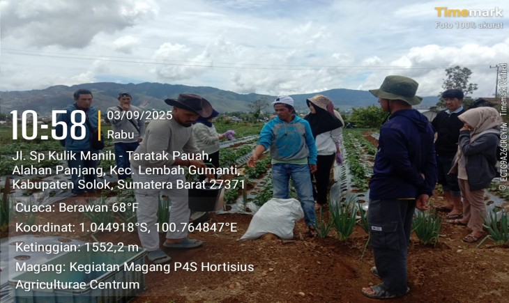 Petani Milenial Gaungkan Pertanian Ramah Lingkungan di Hortisius Agriculture Centrum. (Foto: dok. Kementan)
