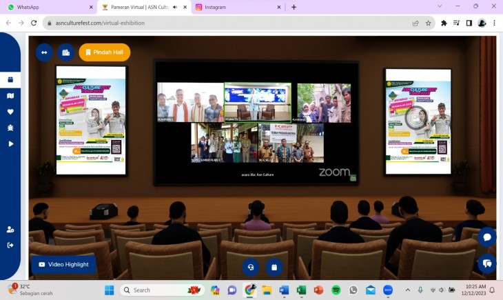 BPPSDMP turut meramaikan ajang ASN Culture Fest 2023 di acara Ngobrol Asyik (Ngobras) Penyuluhan Volume 49, Selasa (12/12/2023) di Ruang AOR BPPSDMP. (Dok. Kementan)