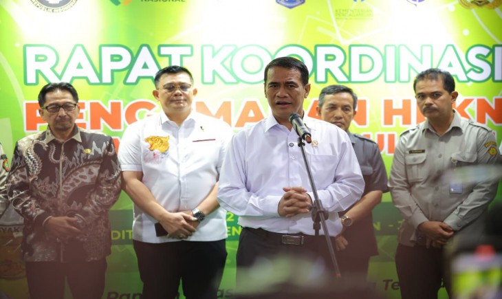 Mentan Amran/KaBapanas Tegaskan Jelang Ramadhan–Idul Fitri 2026 Tak Ada Alasan Harga Pangan Naik. (Foto: dok. Kementan)