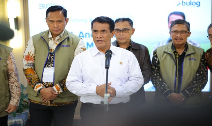 Mentan/Kabapanas Setujui Permohonan 10.000 Ton Beras Dari Gubernur Mualem, Jamin Stok Beras Nasional Tetap Aman dan Berlipat. (Foto: dok. Kementan)