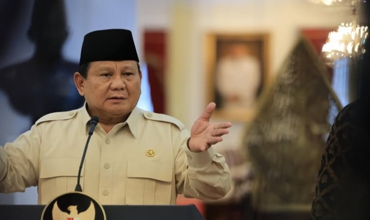 Presiden RI, Prabowo Subianto. (Foto: Instagram @prabowo)