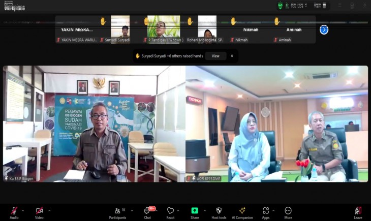 Acara Ngobrol Asyik (Ngobras) volume 25, Selasa (13/08/2024) bertemakan "Pemanfaatan Sumber Daya Genetik untuk Peningkatan Produktivitas Pertanian". (Foto: Dok. Kementan)