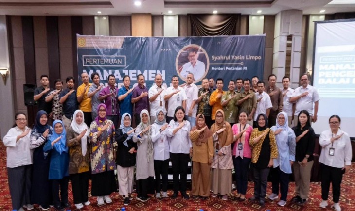 Direktorat Perbenihan Hortikultura melakukan Pertemuan Pengelolaan Manajemen Balai Benih di Balikpapan Kalimantan Timur. (Dok. Kementan)