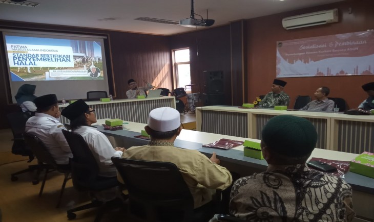 Diskannak Purwakarta menggelar sosialisasi tata cara pemotongan hewan kurban. (Metropolitan.id)